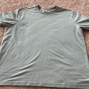 St. John's Bay Sage Green Short Sleeve Tee